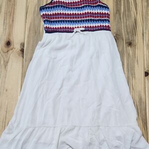 Wallflower Red, Blue, and White Casual Kids Dress